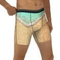 thumbnail image 5 of Sigee Beach Footprint for Men's Boxer Briefs,Moisture Wicking and Breathable X-Large, 5 of 9
