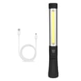 thumbnail image 1 of Flashlight USB Premium Material RECARGABLE Brillo Glare Resistencia al desgaste Portátil Gancho de gran intensidad Taller Torch kenally OD019909-00, 1 of 7