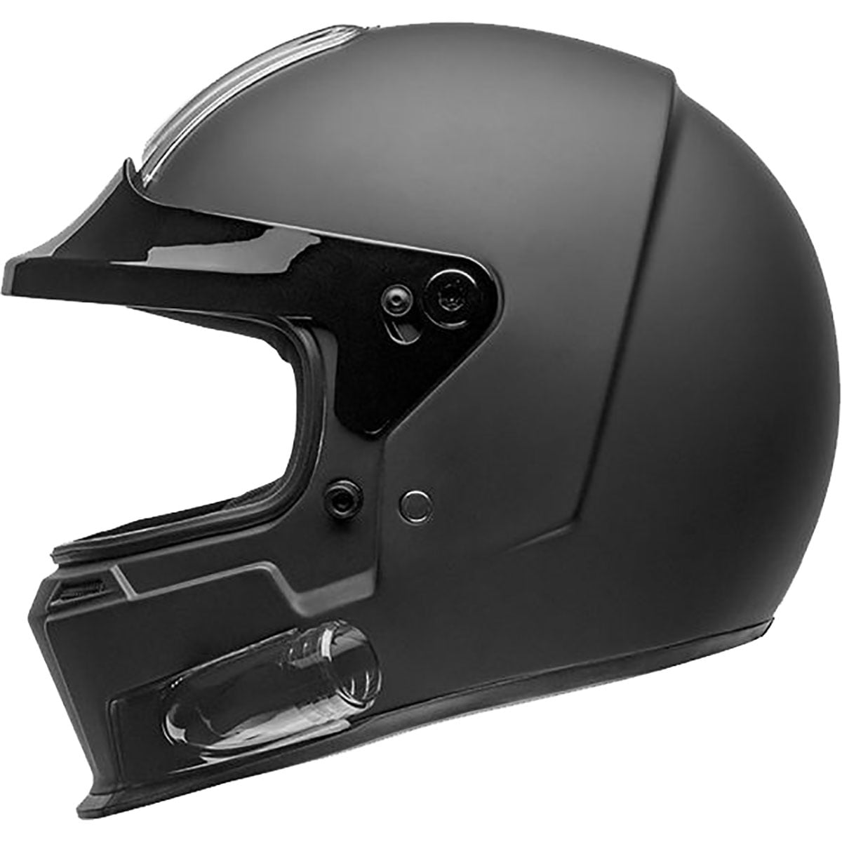 Black/One Size BELL Eliminator Forced Air Dust Skirt Street Motorcycle Helmet Accessories 