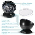 thumbnail image 3 of Gostoto Motion Ocean Wave LED Projector, LED Night Light with Remote Control, Built-In Music Player, 3 of 5