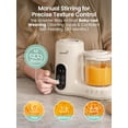 thumbnail image 4 of Grownsy Baby Food Maker with Dual-Layer Steam Basket | Baby Food Processor for Starting Solids & Babies 6+ Months | Steamer Blender & Puree Machine for Healthy Homemade Baby Food, BPA-Free,Cream, 4 of 8