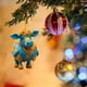 thumbnail image 4 of Wmhnj Adorno navideño colgante de vaca con forma de coche, ideal para colgar en el rbol de Navidad o como decoracin para el hogar, perfecto para mochilas, espejos o como regalo de intercambio., 4 of 8