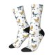 thumbnail image 1 of Fotbe Farm Roosters Calcetas Largas con Estampado para Hombre y Mujer – Calcetas de Compresión Transpirables y Elásticas, Viajar y Uso Diario Talla 5-11, 1 of 6