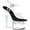 Clear-Black PVC/Clear, variant on Women's Pleaser Flashdance 708 Ankle-Strap Sandal