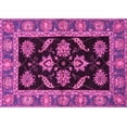 thumbnail image 1 of Ahgly Company Indoor Rectangle Oriental Pink Traditional Area Rugs, 5' x 7', 1 of 4
