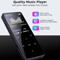 ZGBY Mp4/Mp3 Player Support 128Gb Bluetooth Lossless Music Fm Radio