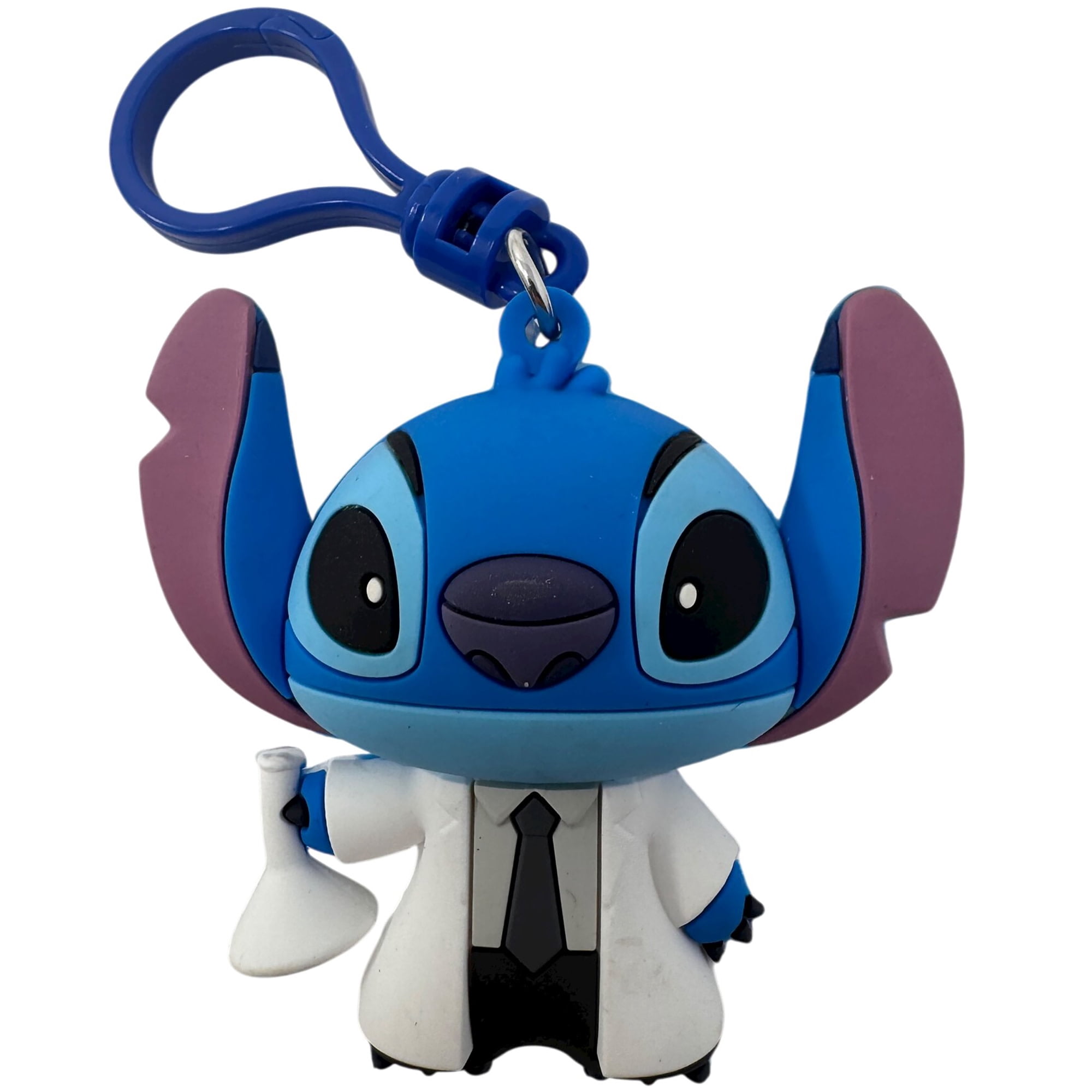 Disney: Backpack Clip Blind Bag - Lilo & Stitch - 3" Mystery Collectible Figure, 3D Sculpt Characters, Metal Clip & Chain, Surprise Asstd Licensed Toy