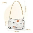 thumbnail image 3 of FORMRS Womens Shoulder Bag with Chain Strap Clutch Purse Cute Tote Handbag, Ghost Design, 3 of 7