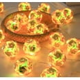 thumbnail image 2 of Vorkoi Globe Disco Ball Mirror String Lights, Battery Powered Fairy Lights,Ramadan Decoration Lighting for Halloween, Christmas Gifts, Tree Decor Outdoor Indoor Patio Party Garden, 2 of 7