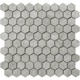 thumbnail image 1 of Intrend Tile NS021-B 1,25 x 1,25 Po Mosaïque Hexagonale de Calcaire - Gris, 1 of 1