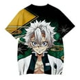 thumbnail image 2 of Anime Demon Slayer T shirt New Crewneck Short Sleeve Kids O-Neck Tshirt Boys Girls Streetwear Clothes Summer Unisex Tees, 2 of 3