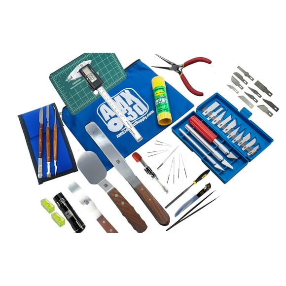 Kit de herramientas para impresora 3D AMx3D Pro Grade Plus con accesorios
