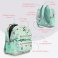 thumbnail image 4 of Bentgo Kids Backpack - Lightweight 14” Backpack in Unique Prints for School, Travel, & Daycare - Roomy Interior, Durable & Water-Resistant Fabric, & Loop for Lunch Bag (Puppy Love), 4 of 7