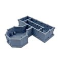 thumbnail image 1 of arctrm Miniature Terrain Maze Miniature Building Terrain Role Playing Game Layout Decor silver, 1 of 10