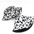 thumbnail image 5 of CoCopeaunts Black White Bucket Hat Reversible Men Fisherman Hat Summer Sun Protection Packable Basin Hat for Adults Teens, 5 of 8