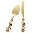 thumbnail image 3 of OUNONA Cake Cutter Slicer Zinc Alloy Golden 1 Set, 3 of 7