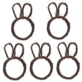 thumbnail image 4 of Set of 5 Wreath Frame DIY Garland Materials Decor Bunnies Wicker, 4 of 8