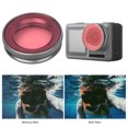 thumbnail image 4 of Filtre de Plongée, Violet/magenta, Rouge, Filtre d'Objectif, pour Appareil Photo Sport OSMO, Revêtement Multicouche, Filtres de Compensation de Correction de Couleur, Photographie Sous-Marine, 4 of 8