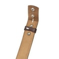 thumbnail image 5 of Falari Replacement Genuine Leather Belt Strap Without Buckle Snap on Strap 1.5" Wide 8005, 5 of 6