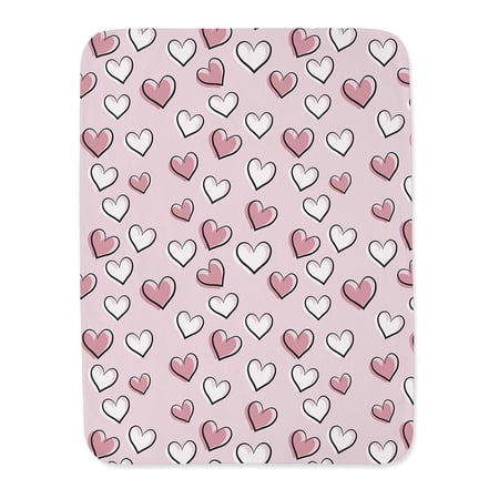 Heart Love Pattern Blanket -Image by Shutterstock,