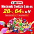thumbnail image 2 of Juegos de Nintendo Switch Super Mario Mario Bros Wonder Kart 8 RPG Mario Strikers Odyssey 3D World Fury U Deluxe Party Superstars, 2 of 5