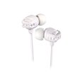 thumbnail image 1 of JVC HAFX103MW Xtreme Xplosives Series Casque avec Télécommande et Micro Blanc (HAFX103W), 1 of 2