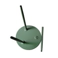 thumbnail image 7 of Scranton 3 Legged Side End Accent Table, Green Metal, Modern, 7 of 7