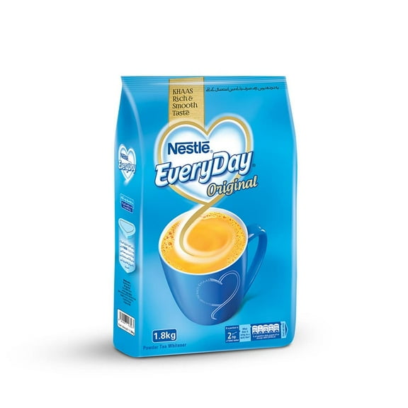 Nestle Everyday Original Milk Cream Powder Tea Whitener 1.8 KG (3.96 Lbs) Jumbo Pack