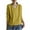 Yellow, variant on Trendy Women's Spring Summer Tops Long Sleeve Workout Tees Shirt Relax Fit V-Neck Tunic Blouse Outdoor Casual T-Shirt