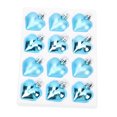 thumbnail image 4 of NUOLUX Heart Shaped Pendant 12Pcs Blue Plastic 5X4Cm For Valentine S Day Party Supplies, 4 of 8