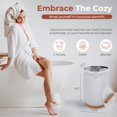 thumbnail image 2 of Calentador de toallas SereneLife, blanco, para spa y baño, 2 of 7