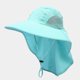 thumbnail image 1 of Sombrero de pesca con solapa para el cuello, protección solar Sombrero de senderismo para hombres Mujeres Gorra de safari, Sombrero para el sol Jardinería Playa, Menta Feliz Sencillez, 1 of 5