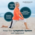 thumbnail image 6 of PUREHEALTH RESEARCH Lymph System Support Supplement - Lymphatic Drainage Supplement with Dandelion Extract, Cleavers, Burdock Powder - Reduce Swelling and Cleanse Lymph, 6 of 9