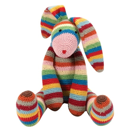 Schylling Stripes The Long Earred Bunny Plush Toy