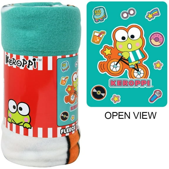 Keroppi 45x60" Fleece Throw Blanket