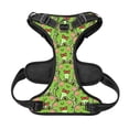 thumbnail image 5 of Picia Cute Green Frog No-Pull Dog Harness Reflective Front Clip Vest with Handle,Step-in Air Dog Harness,Adjustable 2 Metal Rings 4 Buckles,Easy to Put on & Take Off Small, 5 of 9