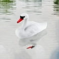 thumbnail image 3 of Señuelos de Cisne, Cisne Plástico Flotante, Estatua Decoración para Mascotas, Simulación,, 3 of 5