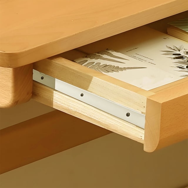unbranded 2Ud Riel Deslizante Para Muebles En Con Movimiento Suave Y Tope De Seguridad Para Uso Diario