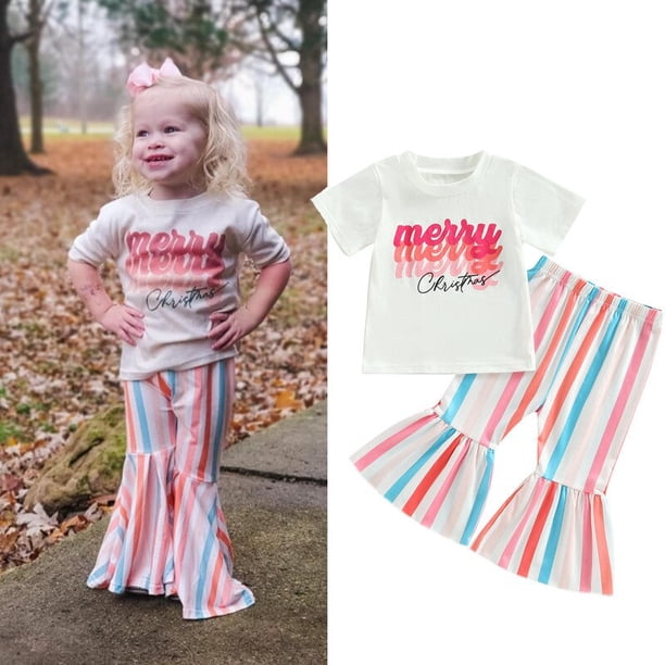 Conjunto de ropa de Navidad para niñas de 1 a 6 años, Cosplay de piel de Papá Noel con lentejuelas, camisetas de manga corta con hombros descubiertos y pantalones, disfraz para niños zhangyuxiang unisex