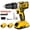 2 Batteries-Paper Box, variant on Fotrix 21V Cordless Drill/Driver, Electric Power Drill - 2 Batteries, 35 Nm, 25+1 Torque Settings, 2 Speeds, Keyless 3/8" Chisel Drill with LED Light, Home Kit