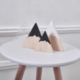 thumbnail image 4 of 3Pcs/Set Nordic Wooden Triangle Mountain Ornaments Home Bedroom Decoration Gift, 4 of 8
