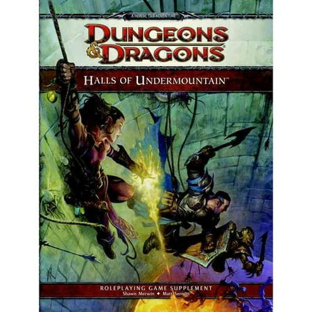 Halls of Undermountain: A 4th Edition Dungeons & Dragons Supplement