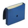Wilson Jones ColorLife 3" Expansion Wallets with Velcro Gripper, Letter, Dark Blue