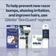 thumbnail image 5 of Gillette SkinGuard - Recambio de cuchilla de afeitar para hombre para piel sensible, recambio de 4 cuchillas, 5 of 9