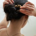 thumbnail image 4 of 2 horquillas para el pelo de tortuga, horquilla para el pelo de acetato de celulosa, horquilla para el pelo en forma de U, pasadores para moño de pelo francés para mujeres y niñas, 4 of 5