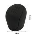 thumbnail image 6 of NIBOLOG Brake Handle Cover - Comfortable Touch Anti-slip Portable Universal Silicon Car Gear Shift Knob Cover, 6 of 8