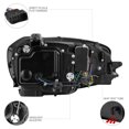 thumbnail image 4 of [For 2015-2017 Volkwagen MK7 VW Golf GTI Halogen Model] OLED Neon Tube Black Projector Headlight Headlamp Assembly, Driver & Passenger Side, 4 of 7