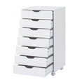 thumbnail image 3 of Accent Chest 7-Drawer Office Storage Cabinet by Naomi Home, White, 3 of 7