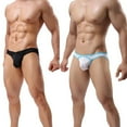 thumbnail image 4 of Xidunhg Men's Briefs Seamless Underwear Low Rise Bikini 6pack L, 4 of 5