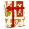 30" X 15' Golf Time Gift Wrap by Paper Mart